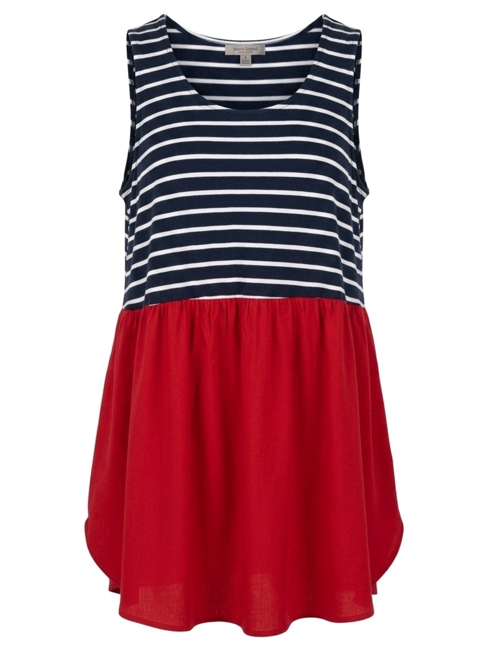 Umgee Red, White & Blue Tank Tunic